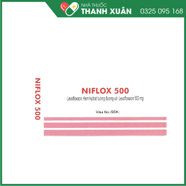 Thuốc NIFLOX 500 điều trị nhiễm khuẩn